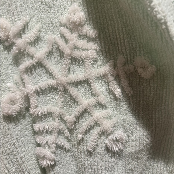 STAN HERMAN Vintage Chenille Snowflake Robe - Picture 3 of 9